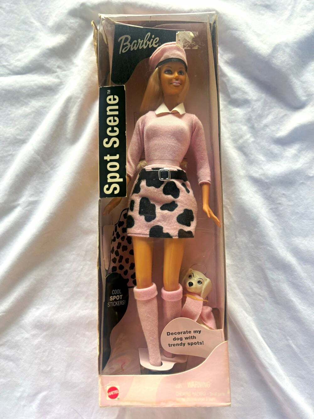 Mattel Barbie Spot Scene Fashion Doll 11.5 in Original Opened Box 2001